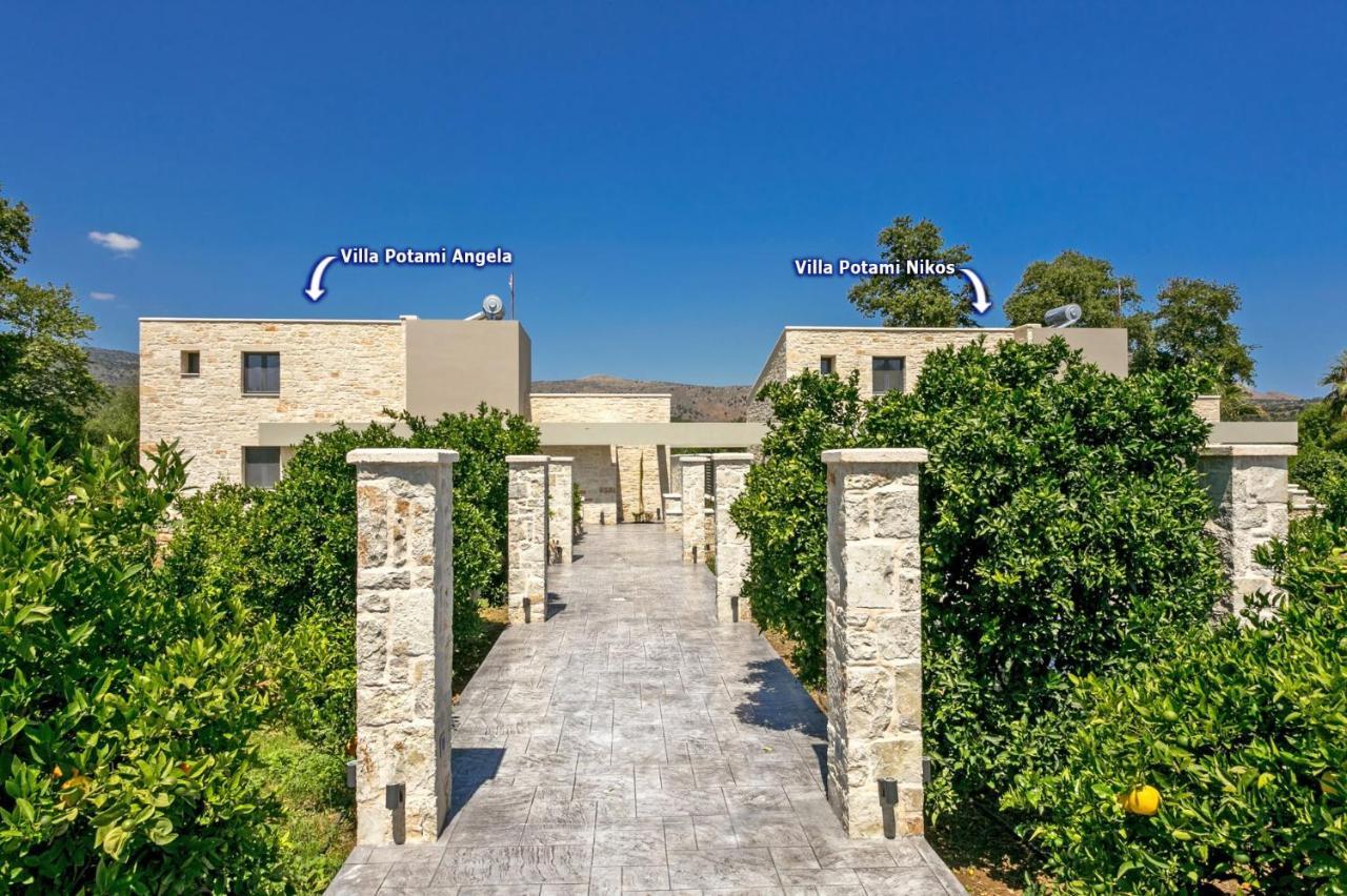 Villa Potami Angela by Villa Plus Stilos Esterno foto