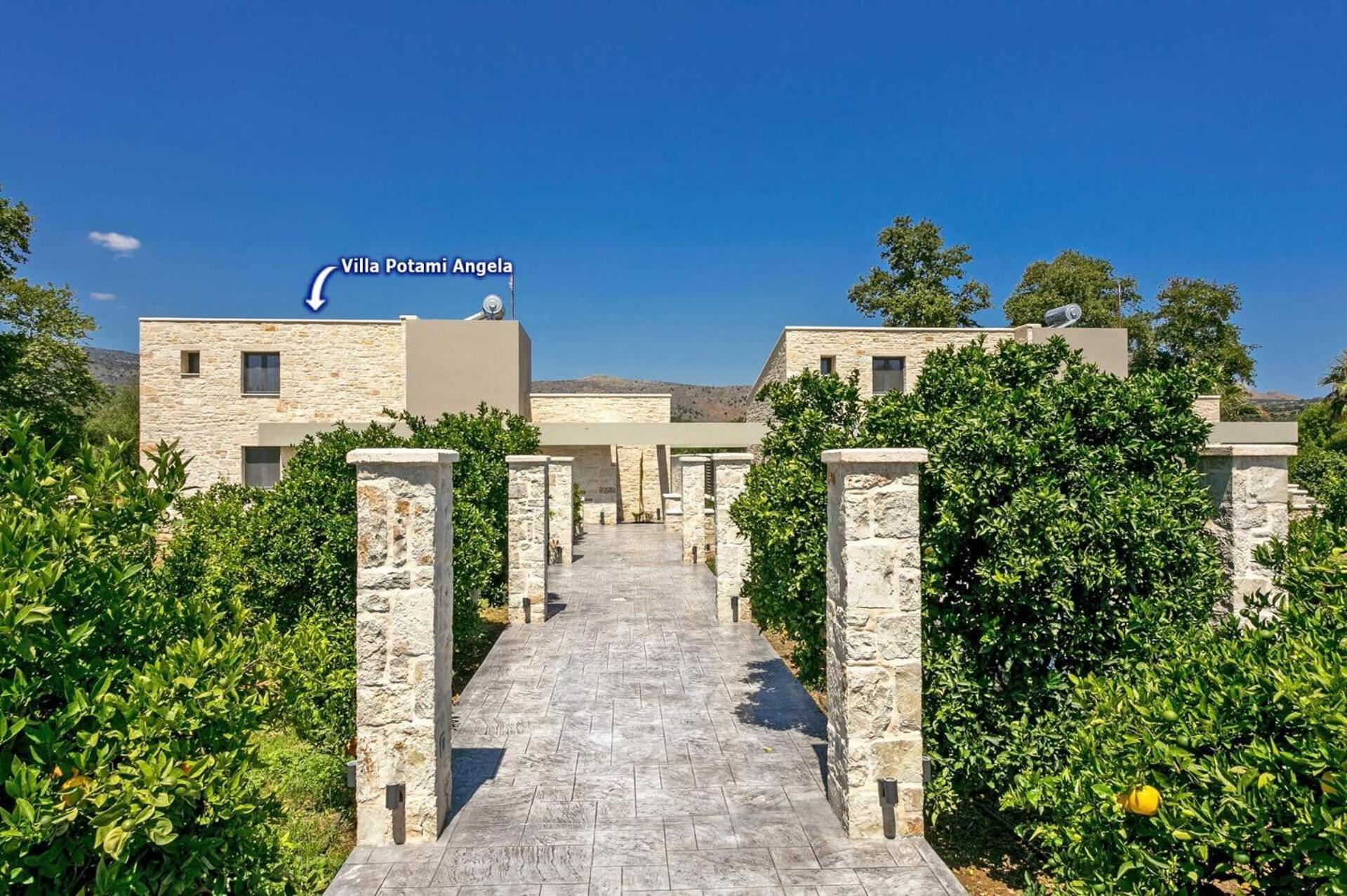 Villa Potami Angela by Villa Plus Stilos Esterno foto